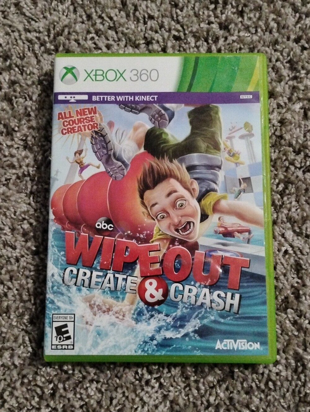 Wipeout: Create & Crash (Xbox 360) - Game & Case
